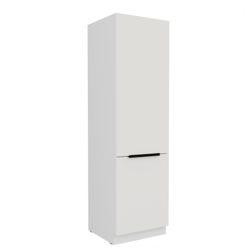 Przejdź do produktu Szafka kuchenna słupek CALIA 60 LO-210 2F CRYSTAL WHITE / BIAŁY z powłoką ANTI FINGERPRINT