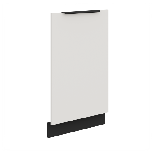 Przejdź do produktu Front do zabudowy zmywarki 45 cm CALIA ZM 713 x 446 CRYSTAL WHITE / CZARNY z powłoką ANTI FINGERPRINT