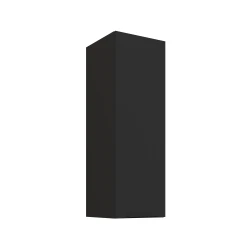 Szafka górna 30cm CALIA 30 G-90 1F CZARNY MAT / CZARNY z powłoką ANTI FINGERPRINT