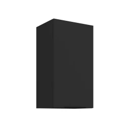 Szafka górna 40cm CALIA 40 G-72 1F CZARNY MAT / CZARNY z powłoką ANTI FINGERPRINT