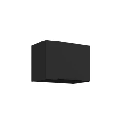 Szafka górna do zabudowy okapu CALIA 50 GU-36 1F CZARNY MAT / CZARNY z powłoką ANTI FINGERPRINT