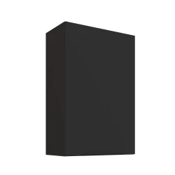 Szafka górna 60 cm CALIA 60 G - 90 1F CZARNY MAT / CZARNY z powłoką ANTI FINGERPRINT