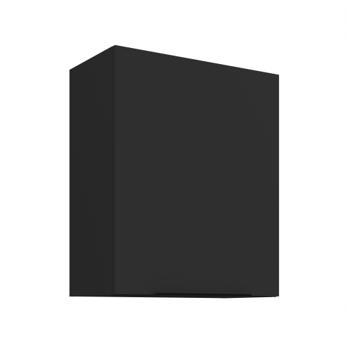 Przejdź do produktu Szafka górna 60 cm CALIA 60 G - 72 1F CZARNY MAT / CZARNY z powłoką ANTI FINGERPRINT