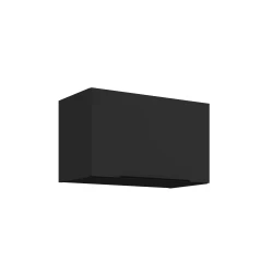Szafka górna do zabudowy okapu CALIA 60 GU-36 1F CZARNY MAT  / CZARNY z powłoką ANTI FINGERPRINT