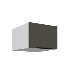 Szafka górna nadstawna CALIA 50 NAGU-36 1F pawlacz GRAFIT / BIAŁY z powłoką ANTI FINGERPRINT