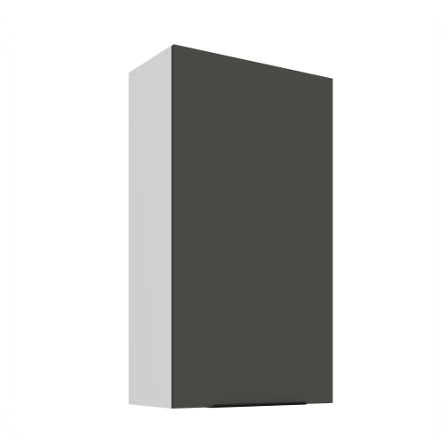 Przejdź do produktu Szafka górna 60 cm CALIA 60 G - 108 1F GRAFIT / BIAŁY z powłoką ANTI FINGERPRINT