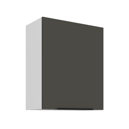 Przejdź do produktu Szafka górna 60 cm CALIA 60 G - 72 1F GRAFIT / BIAŁY z powłoką ANTI FINGERPRINT