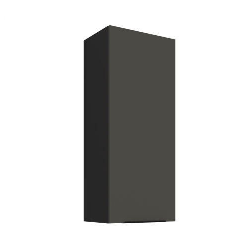 Przejdź do produktu Szafka górna 45 cm CALIA 45 G-108 1F GRAFIT MAT / CZARNY z powłoką ANTI FINGERPRINT