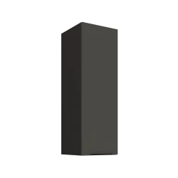 Szafka górna 30cm CALIA 30 G-90 1F GRAFIT MAT / CZARNY  z powłoką ANTI FINGERPRINT