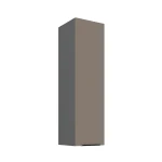 Szafka górna 30cm CALIA 30 G-108 1F SANDGRAU SZARY / ANTRACYT z powłoką ANTI FINGERPRINT