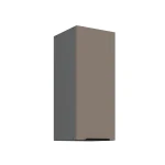 Szafka górna 30cm CALIA 30 G-72 1F SANDGRAU SZARY / ANTRACYT z powłoką ANTI FINGERPRINT
