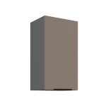 Szafka górna 40cm CALIA 40 G-72 1F  SANDGRAU SZARY / ANTRACYT z powłoką ANTI FINGERPRINT