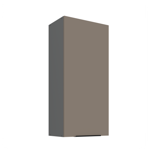 Przejdź do produktu Szafka górna 50 cm CALIA 50 G-108 1F BB SANDGRAU SZARY / ANTRACYT z powłoką ANTI FINGERPRINT