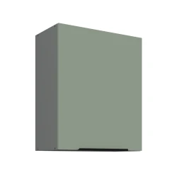 Szafka górna 60 cm CALIA 60 G - 72 1F AQUAMARINE / ANTRACYT z powłoką ANTI FINGERPRINT