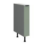 Szafka dolna 15 cm CALIA 15 D CARGO BB wysuwana z koszem AQUAMARINE / ANTRACYT z powłoką ANTI FINGERPRINT