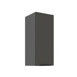 Szafka górna 30cm CALIA 30 G-72 1F GRAFIT / ANTRACYT z powłoką ANTI FINGERPRINT