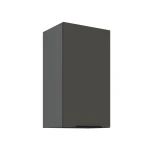 Szafka górna 40cm CALIA 40 G-72 1F  GRAFIT / ANTRACYT z powłoką ANTI FINGERPRINT