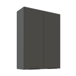 Szafka górna 80 cm CALIA 80 G-108 2F GRAFIT / ANTRACYT z powłoką ANTI FINGERPRINT