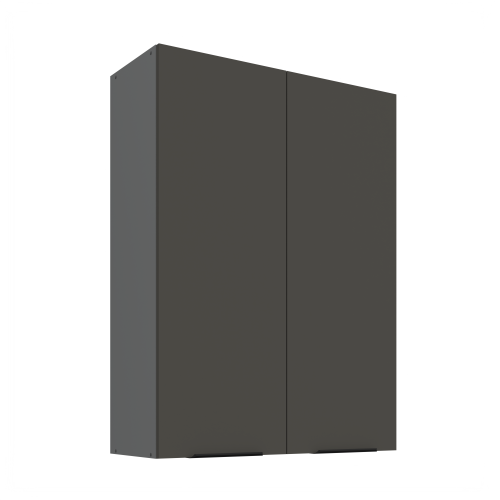 Przejdź do produktu Szafka górna 80 cm CALIA 80 G-108 2F GRAFIT / ANTRACYT z powłoką ANTI FINGERPRINT