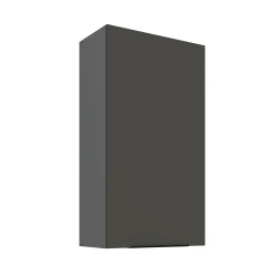 Szafka górna 60 cm CALIA 60 G - 108 1F  GRAFIT / ANTRACYT z powłoką ANTI FINGERPRINT