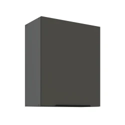Szafka górna 60 cm CALIA 60 G - 72 1F GRAFIT/ ANTRACYT z powłoką ANTI FINGERPRINT