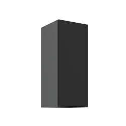 Szafka górna 30cm CALIA 30 G-72 1F CZARNY / ANTRACYT z powłoką ANTI FINGERPRINT