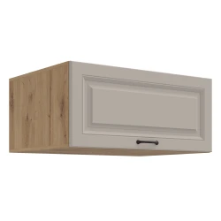 Szafka górna nadstawna 80 NAGU-36 1F ATENA pawlacz Jasnoszary / Dąb Artisan