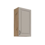 Szafka górna 50 cm ATENA 50 G - 90 1F Jasnoszary / Dąb Artisan