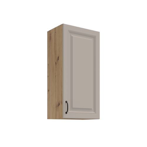 Przejdź do produktu Szafka górna 45 cm ATENA 45 G-90 1F Jasnoszary / Dąb Artisan
