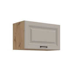 Szafka górna do zabudowy okapu 60 GU-36 1F ATENA Jasnoszary / Dąb Artisan