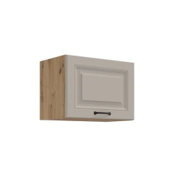Szafka górna do zabudowy okapu 50 GU-36 1F ATENA Jasnoszary / Dąb Artisan