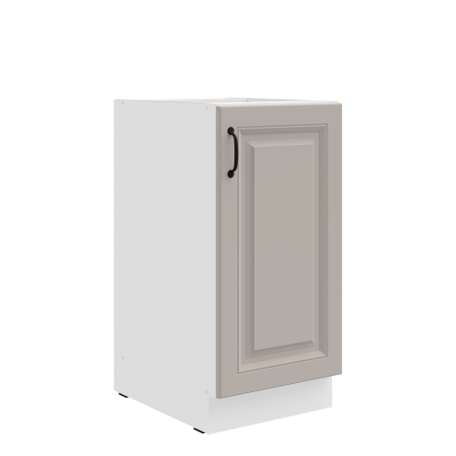 Przejdź do produktu Szafka dolna 40 D 1F BB ATENA Jasnoszary / Biały