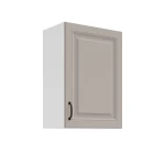 Szafka górna 50 cm ATENA 50 G - 72 1F Jasnoszary / Biały