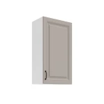 Szafka górna 50 cm ATENA 50 G - 90 1F Jasnoszary / Biały