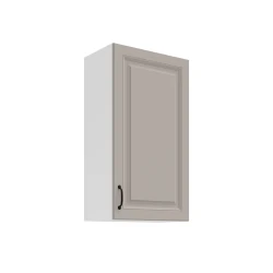 Szafka górna 50 cm ATENA 50 G - 90 1F Jasnoszary / Biały