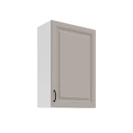 Szafka górna 60 cm ATENA 60 G - 90 1F Jasnoszary / Biały