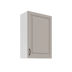 Szafka górna 60 cm ATENA 60 G - 90 1F Jasnoszary / Biały