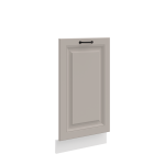 Front do zabudowy zmywarki 45 cm ZM 713 x 446 ATENA Jasnoszary / Biały