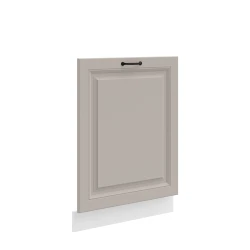 Front do zabudowy zmywarki 60 cm ZM 713 x 596 ATENA Jasnoszary / Biały