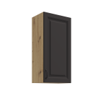 Szafka górna 45 cm ATENA 45 G-90 1F Grafit / Dąb Artisan