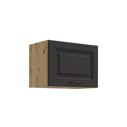 Szafka górna do zabudowy okapu 50 GU-36 1F ATENA Grafit / Dąb Artisan