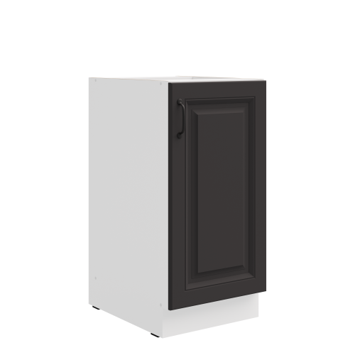 Przejdź do produktu Szafka dolna 40 D 1F BB ATENA Grafit / Biały