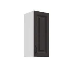Szafka górna 30cm ATENA 30 G-72 1F Grafit / Biały