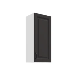 Szafka górna 40cm ATENA 40 G-90 1F Grafit / Biały