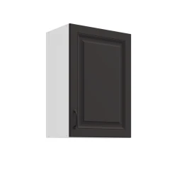Szafka górna 50 cm ATENA 50 G - 72 1F Grafit / Biały