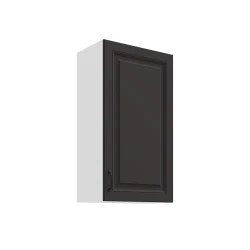 Szafka górna 50 cm ATENA 50 G - 90 1F Grafit / Biały