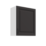 Szafka górna 60 cm ATENA 60 G - 72 1F Grafit / Biały