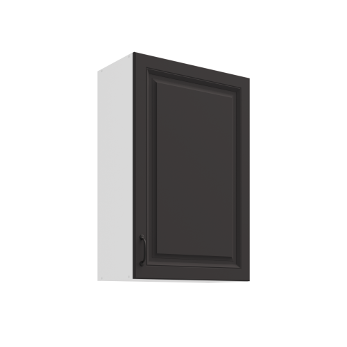 Przejdź do produktu Szafka górna 60 cm ATENA 60 G - 90 1F Grafit / Biały
