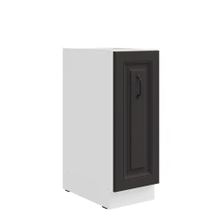 Szafka dolna 30 cm CARGO ATENA 30 D CARGO BB wysuwana z koszem Grafit /  Biały