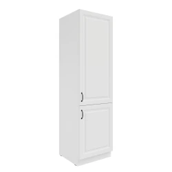 Szafka kuchenna słupek 60 DK-210 2F ATENA Biały mat